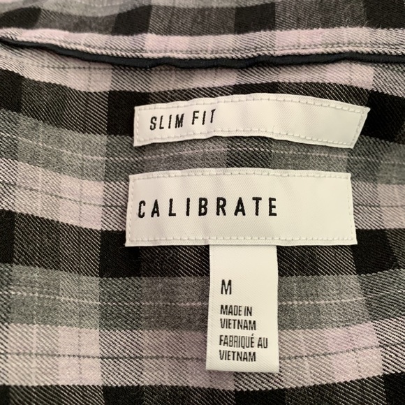Calibrate slim fit men shirt size M - Picture 3 of 4